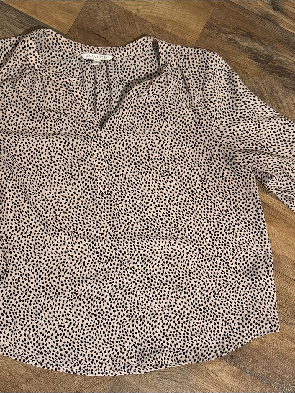 41 Hawthorn -Print Casual Button-Down Shirt